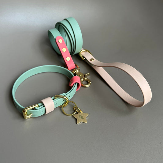 Marnie Colourblock BioThane® Collar