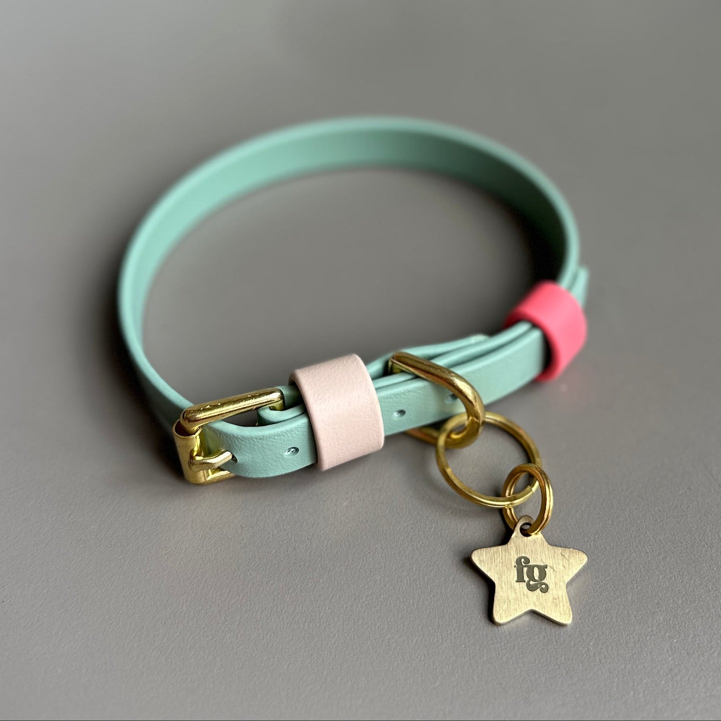 Marnie Colourblock BioThane® Collar