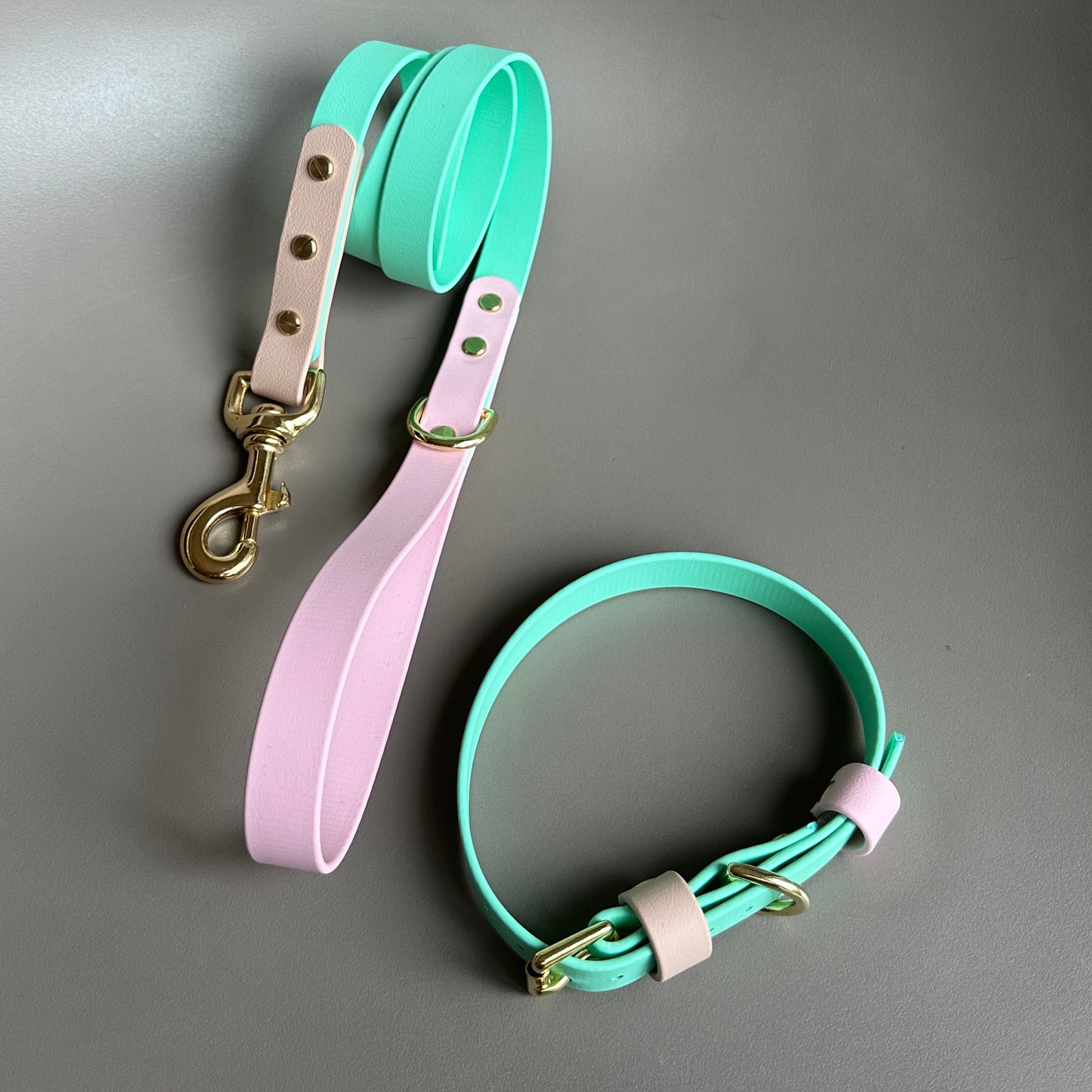 Blondie Colourblock BioThane® Collar