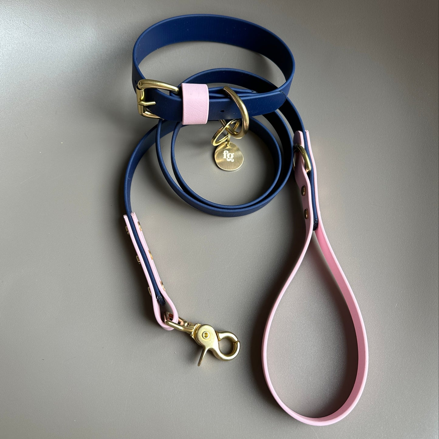 Bonnie Colourblock BioThane® Collar
