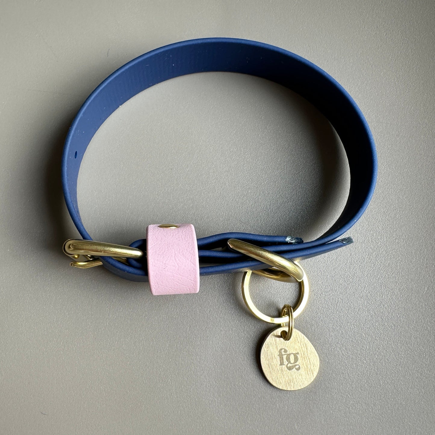Bonnie Colourblock BioThane® Collar