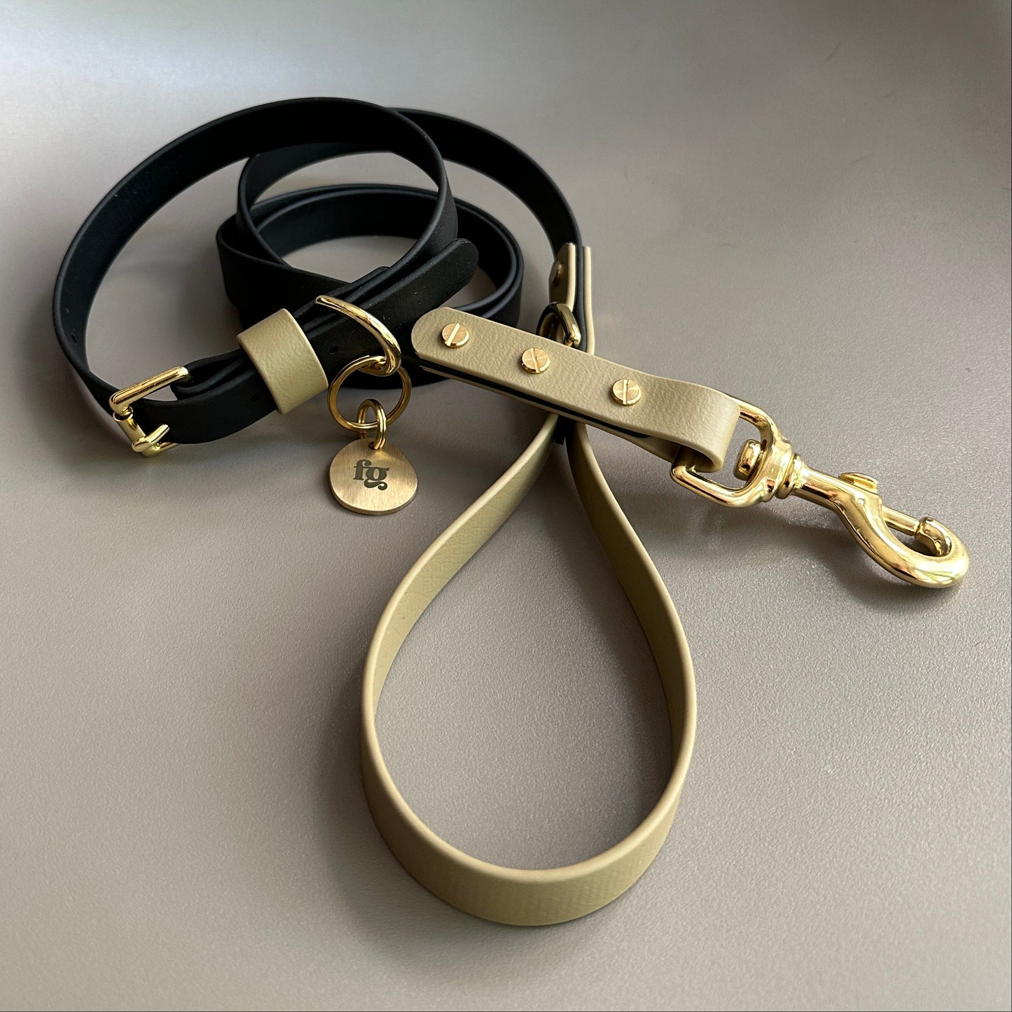 Albie Colourblock BioThane® Collar