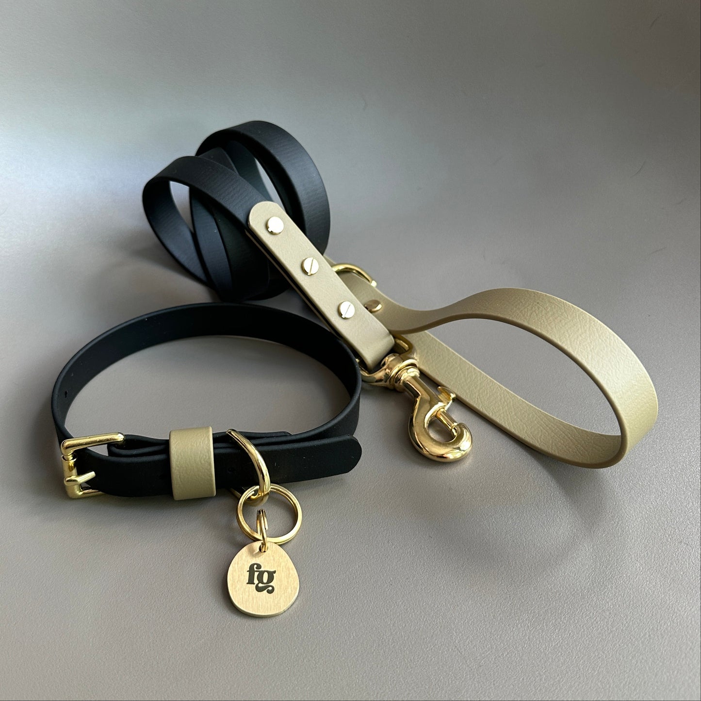 Albie Colourblock BioThane® Collar
