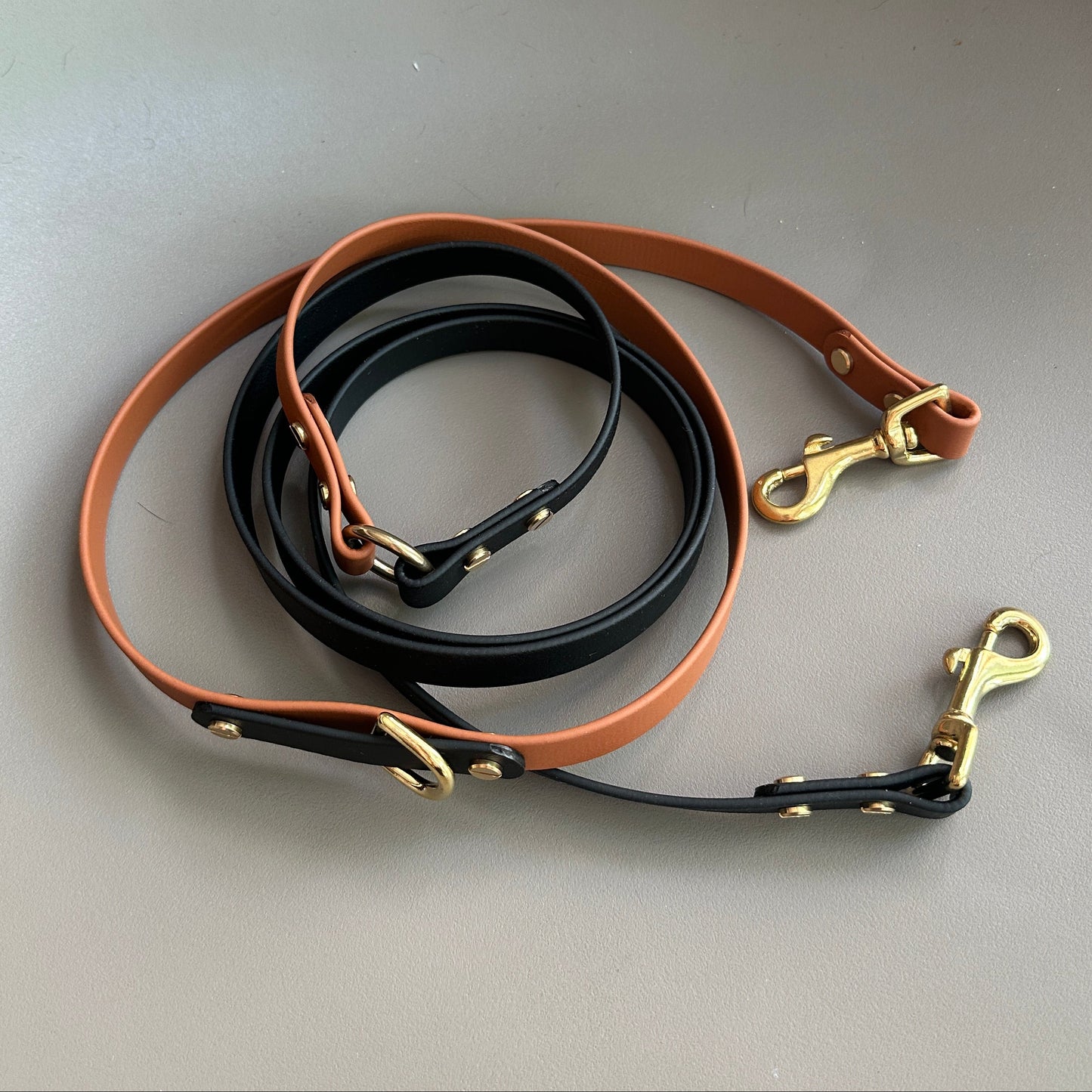 Castor Fire Crossbody Multiway BioThane® Lead