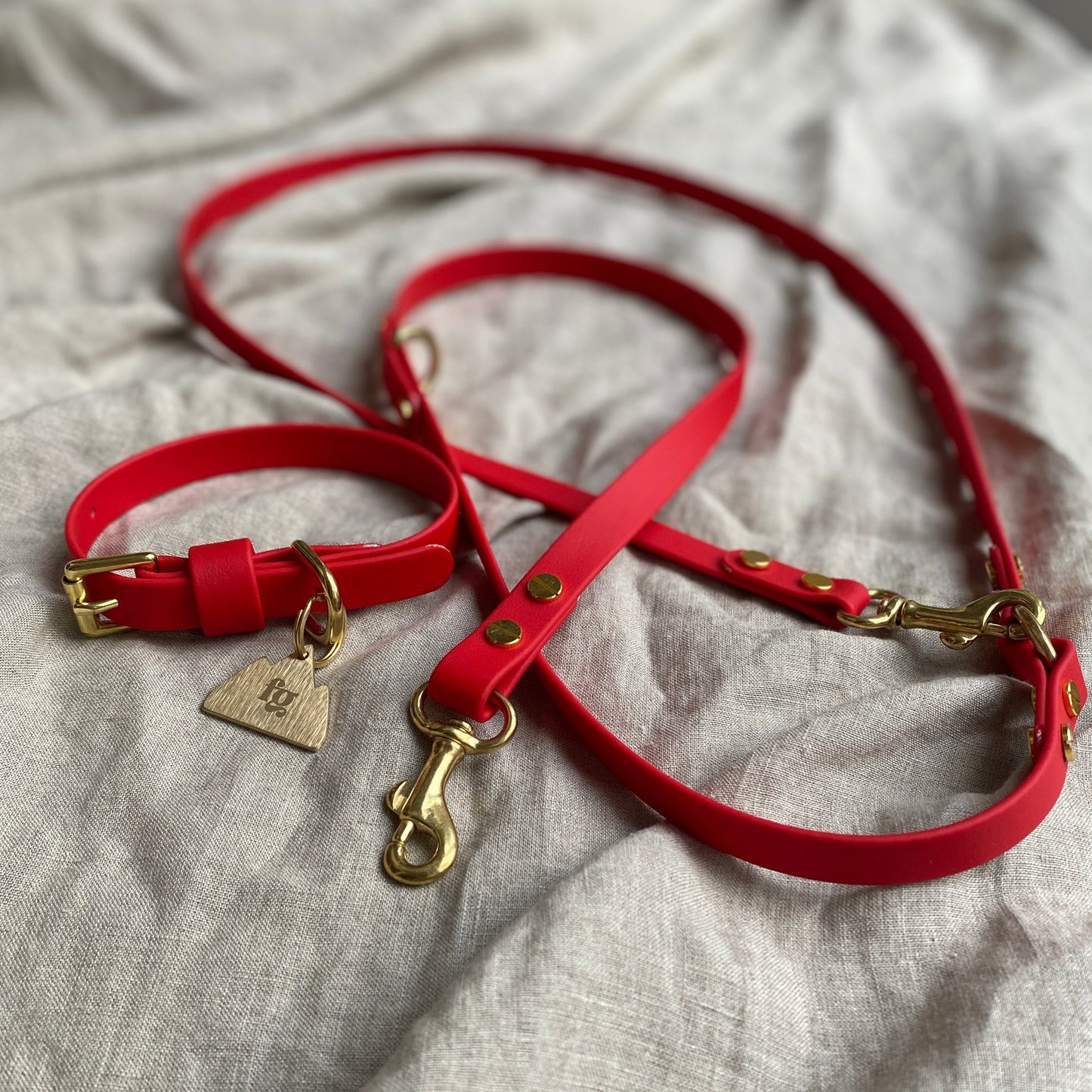 Red BioThane® Collar