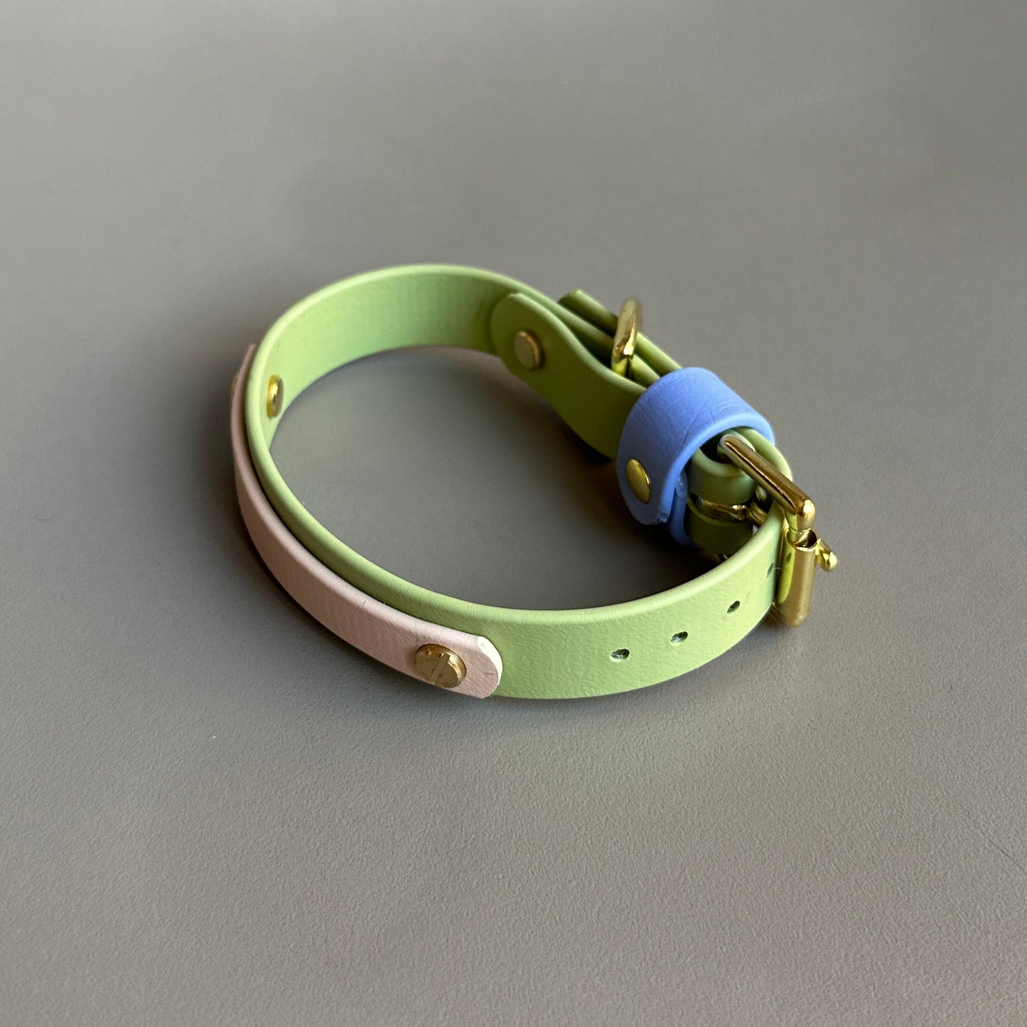 Blueberry Matcha Colourband BioThane® Collar