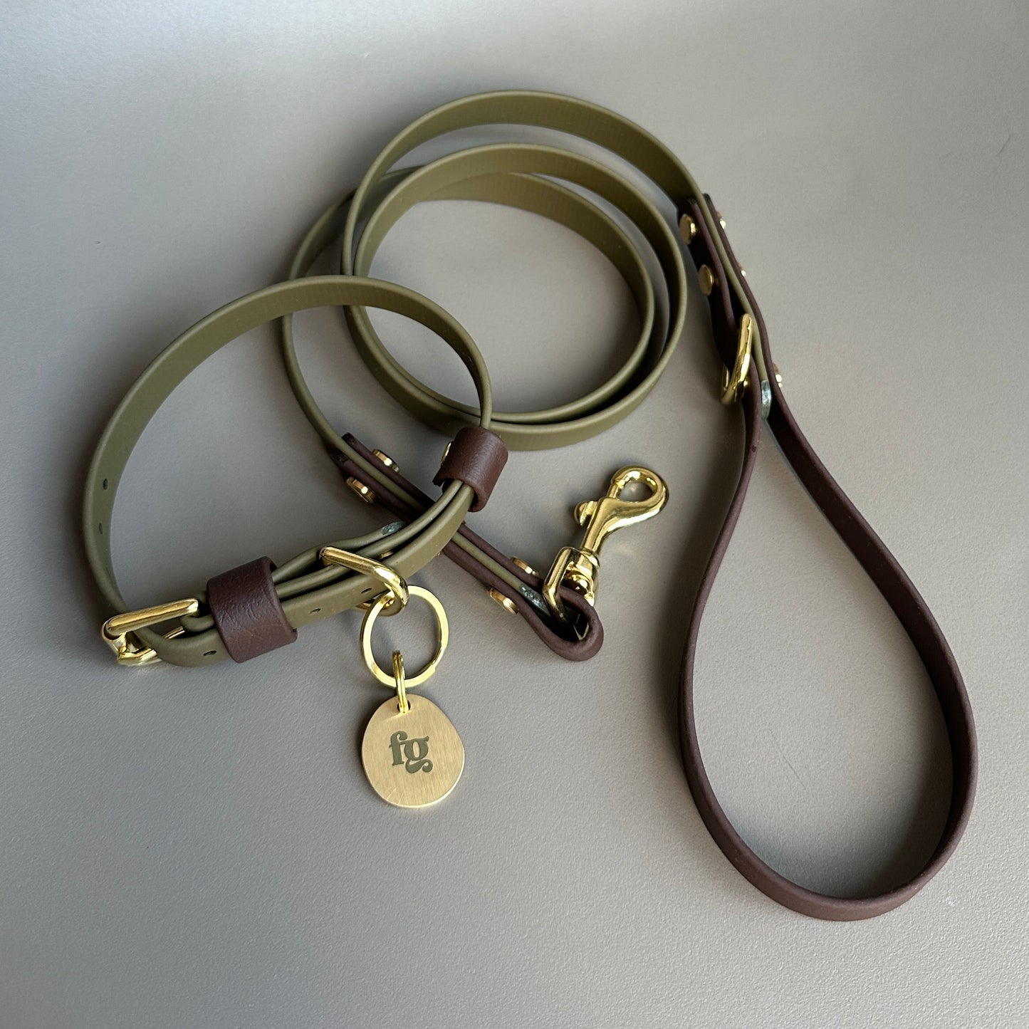 Otto Colourblock BioThane® Collar