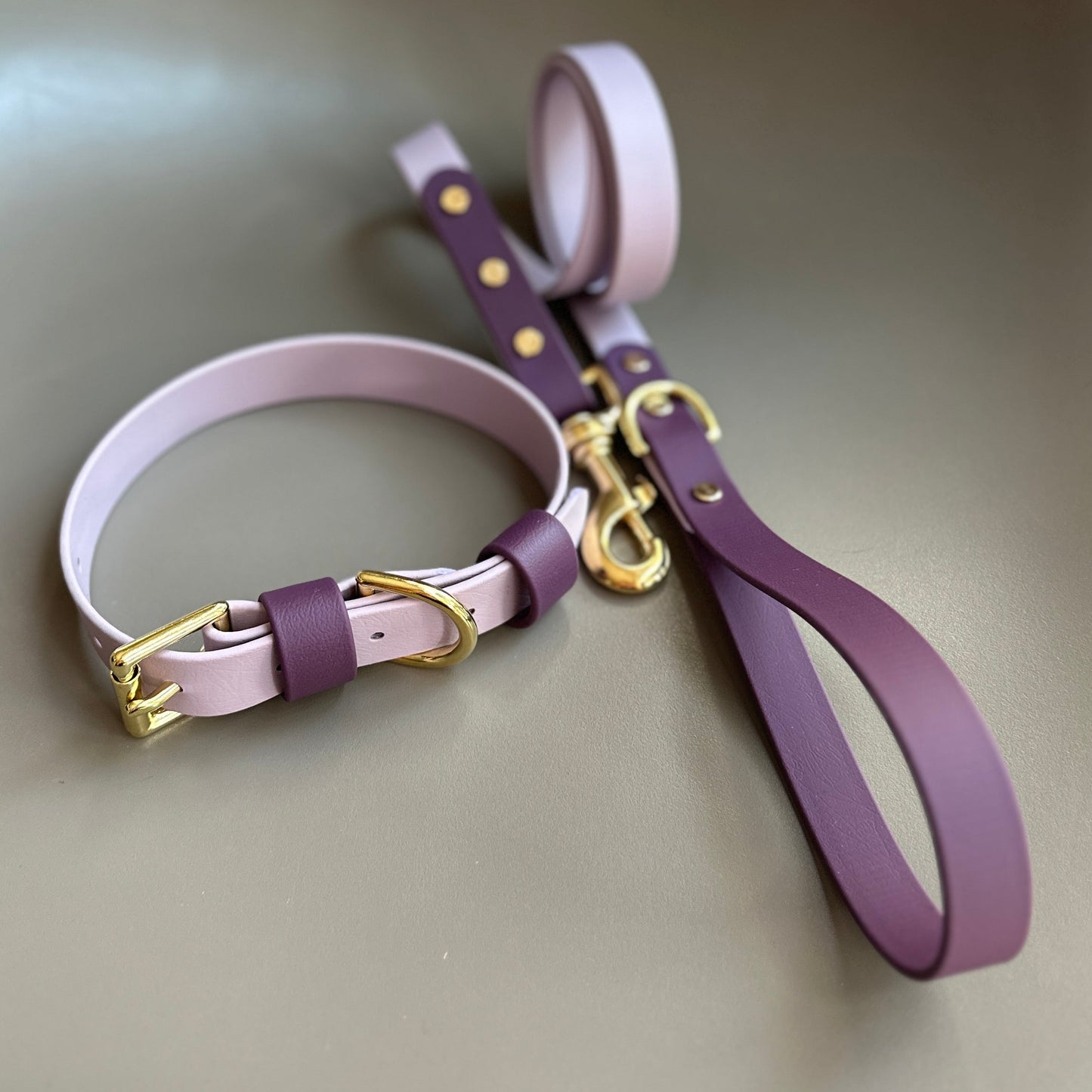 Saffy Colourblock BioThane® Collar