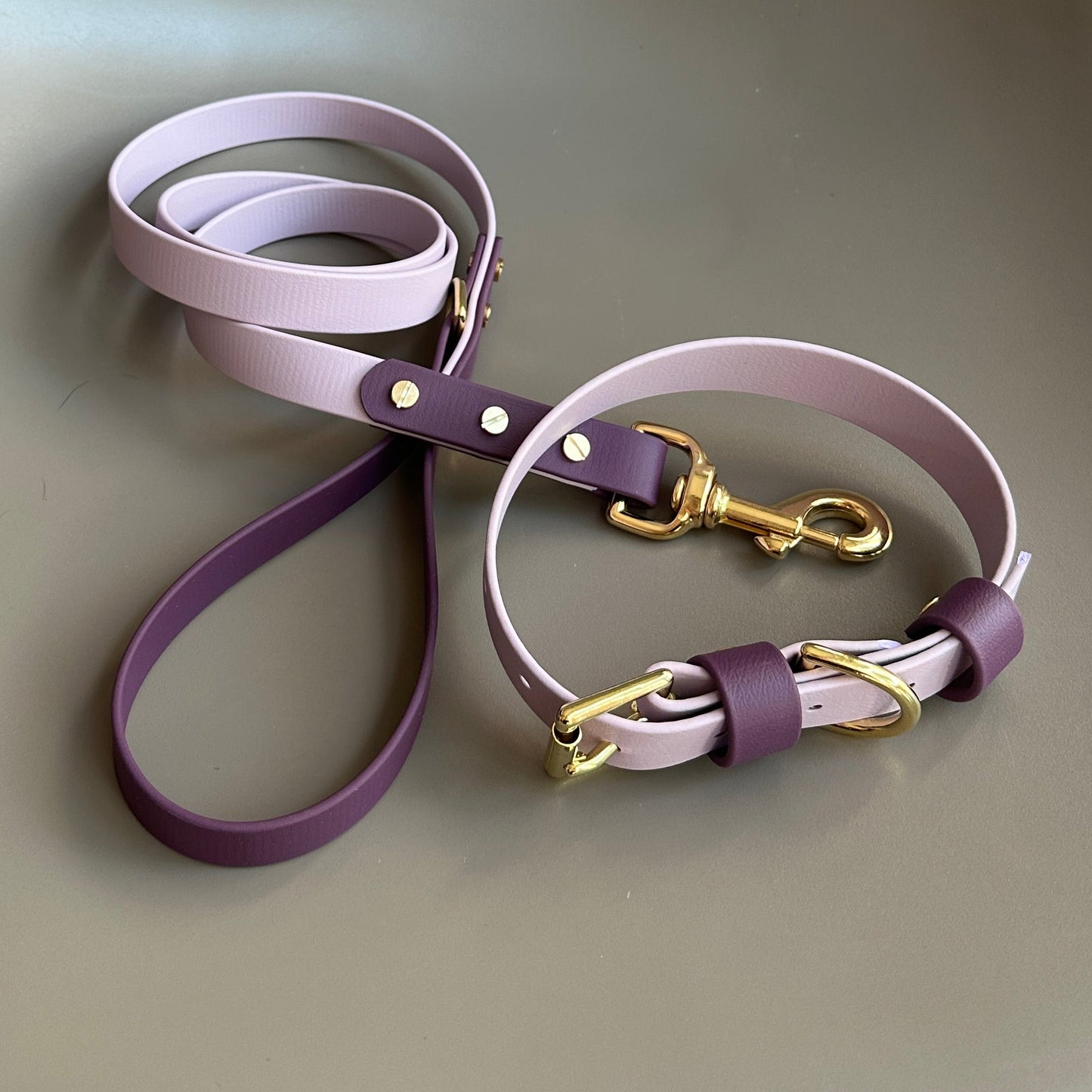 Saffy Colourblock BioThane® Collar
