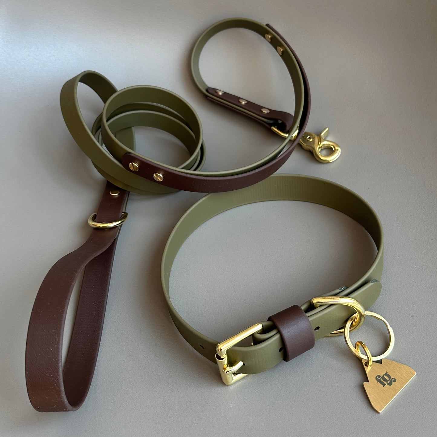 Otto Colourblock BioThane® Collar