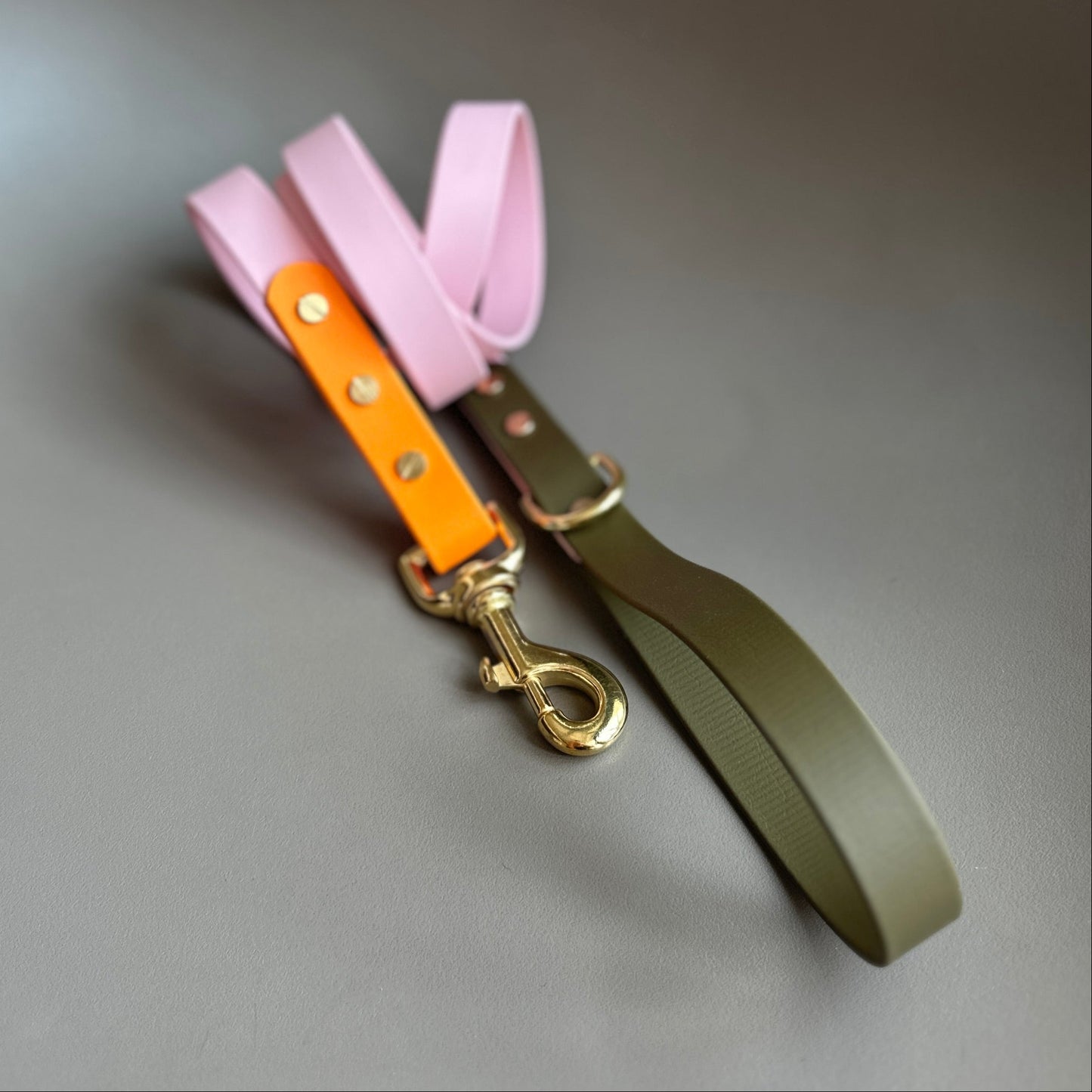 Marmalade Colourblock BioThane® Lead