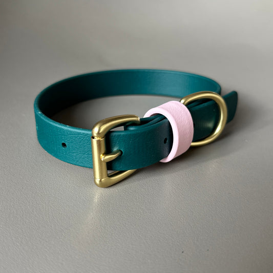 Winnie Colourblock BioThane® Collar