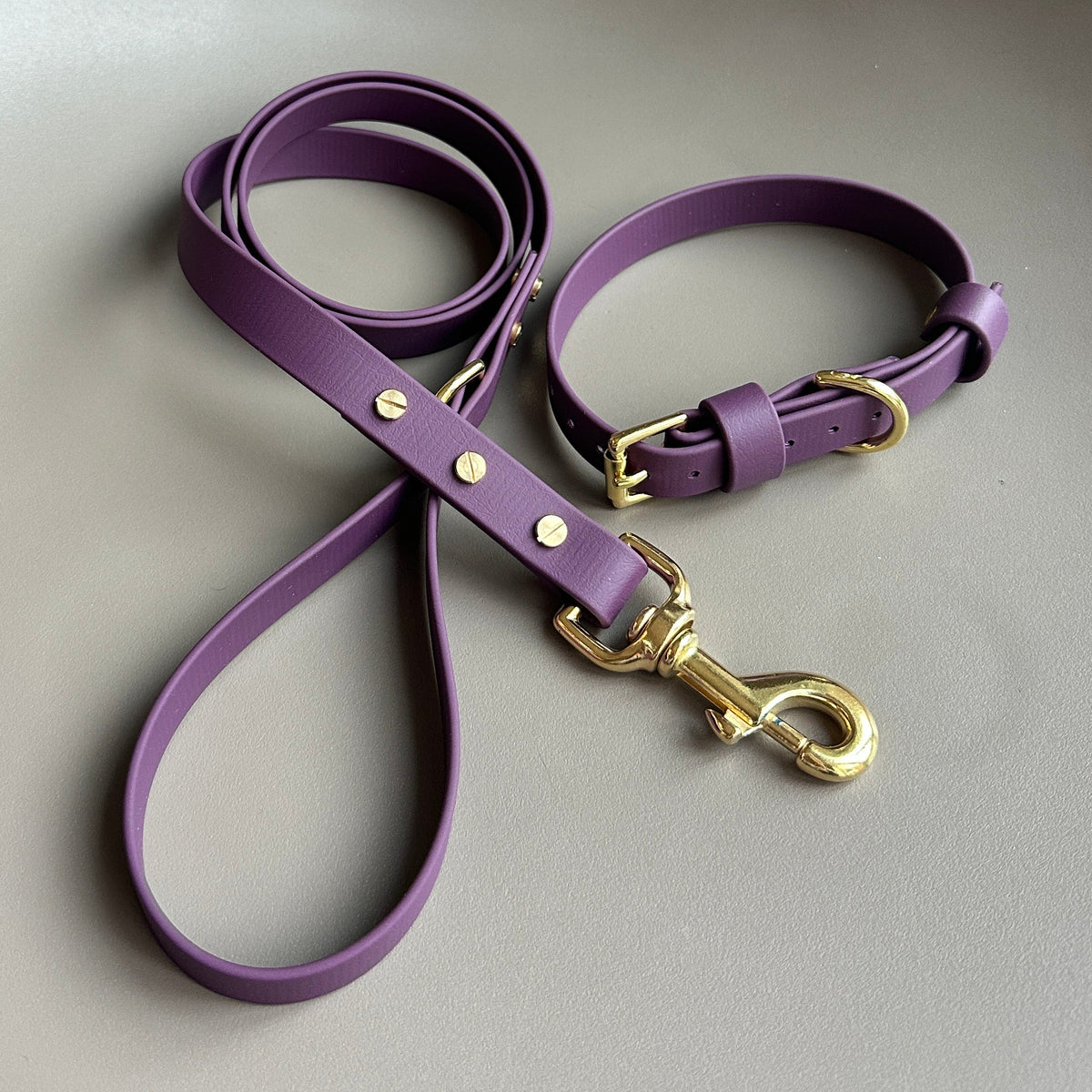 Aubergine BioThane® Collar