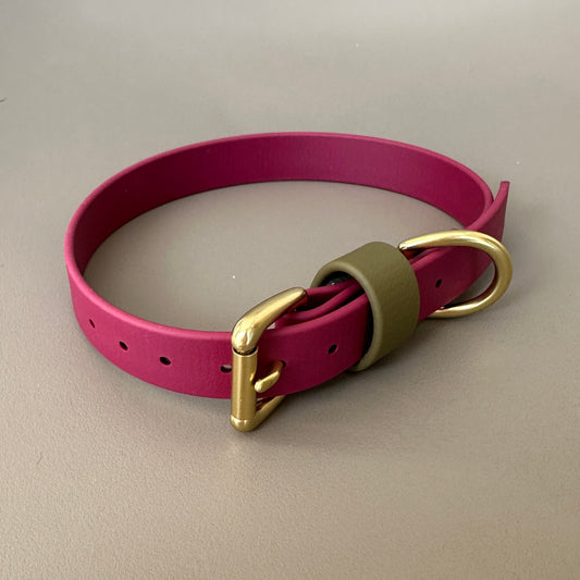 Dottie Colourblock BioThane® Collar