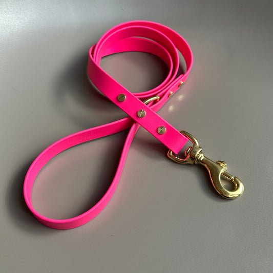 Neon Pink BioThane® Lead
