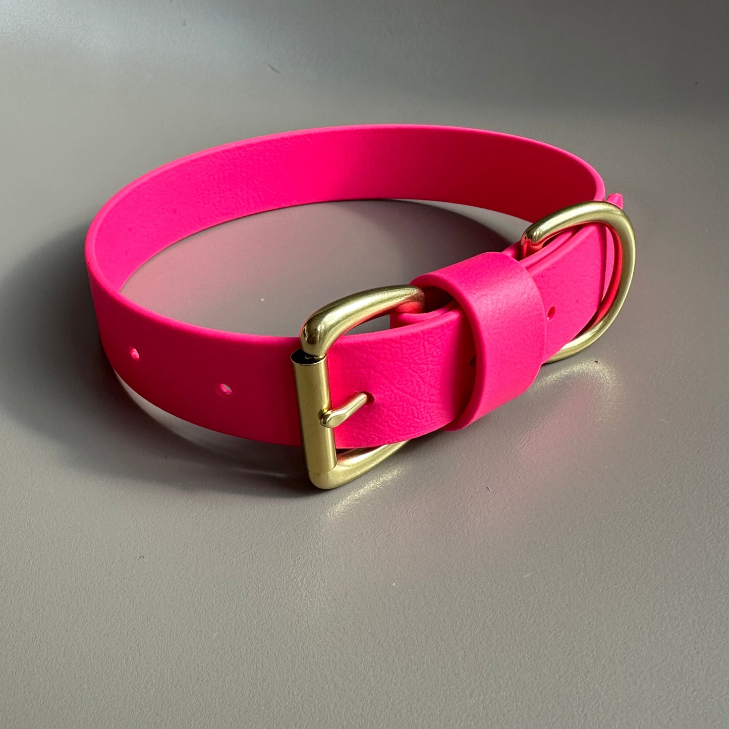 Neon Pink BioThane® Collar
