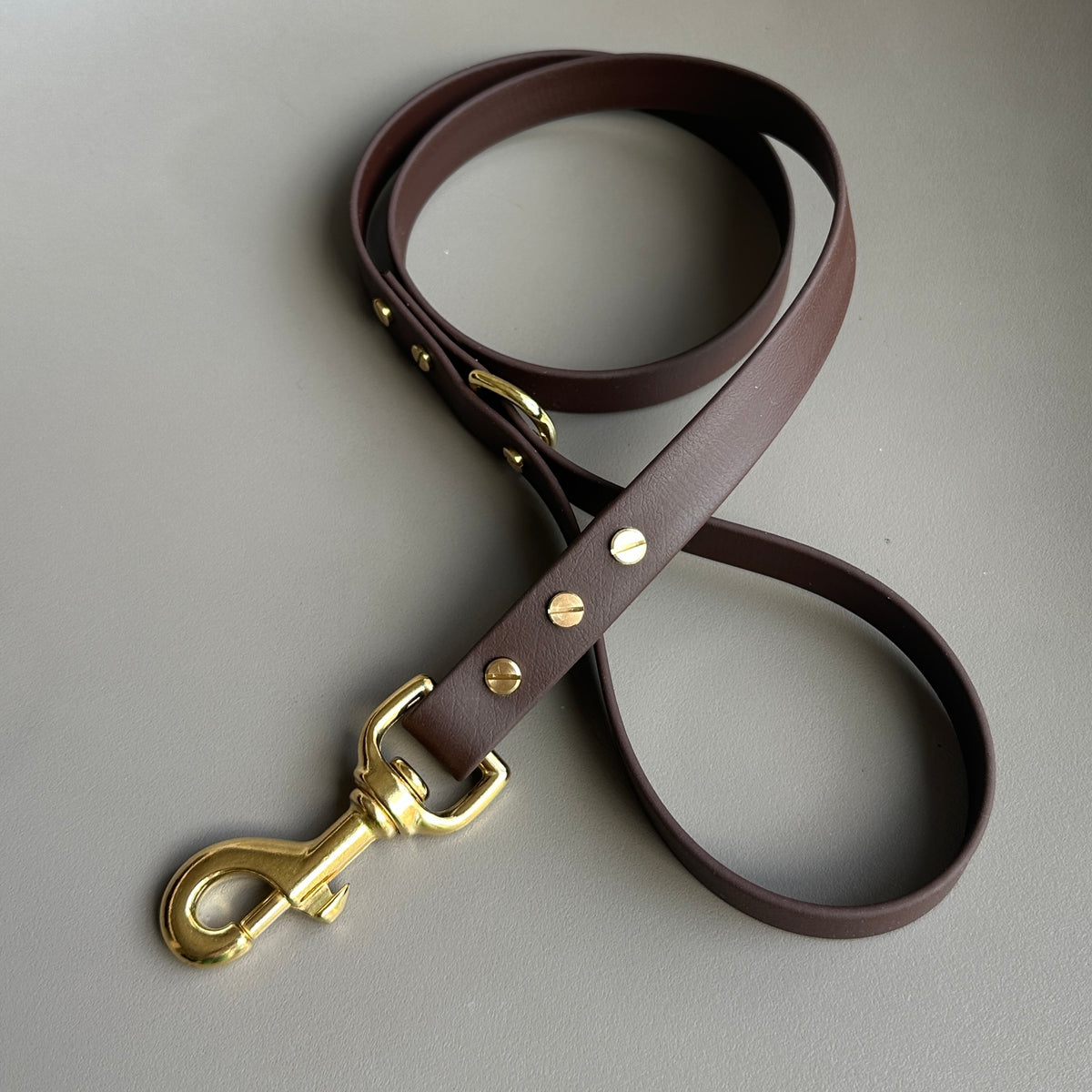 Dark Brown BioThane® Lead