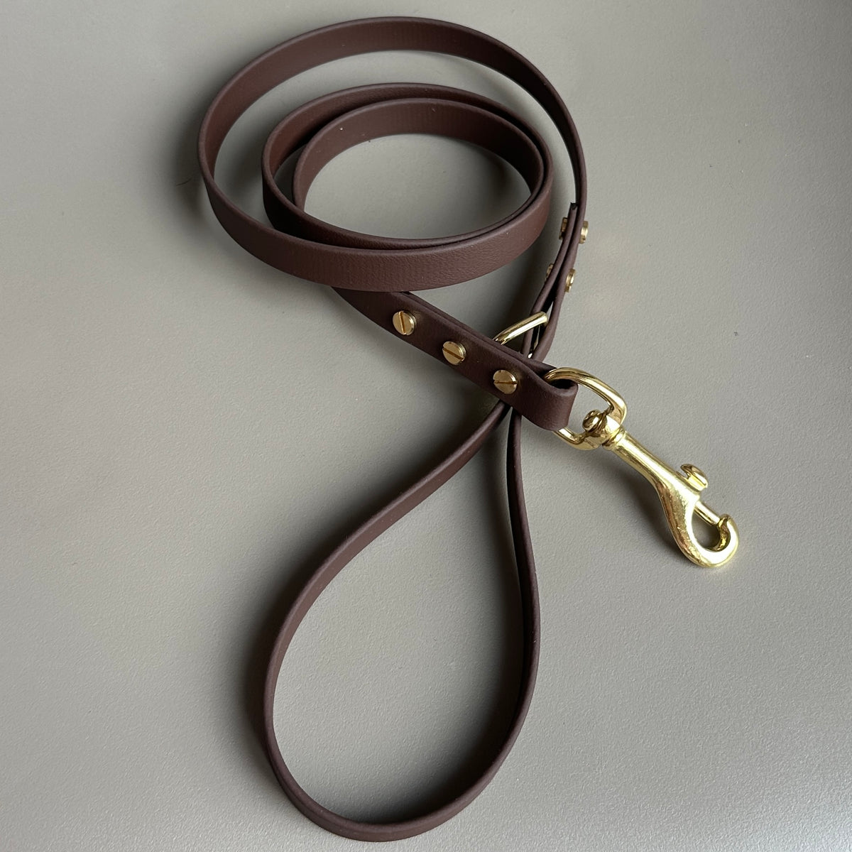Dark Brown BioThane® Lead