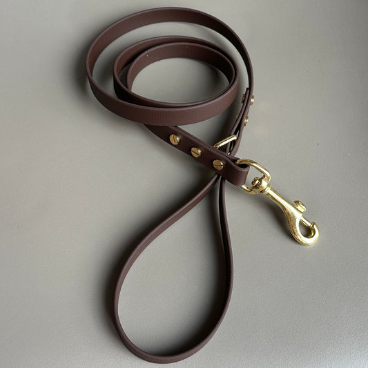 Dark Brown BioThane® Lead
