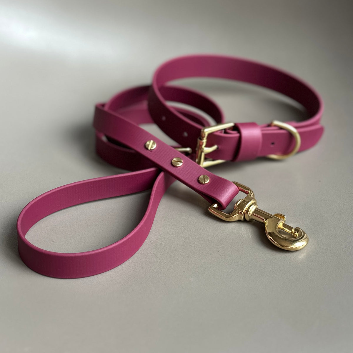 Wine BioThane® Collar