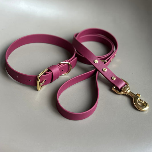 Wine BioThane® Collar