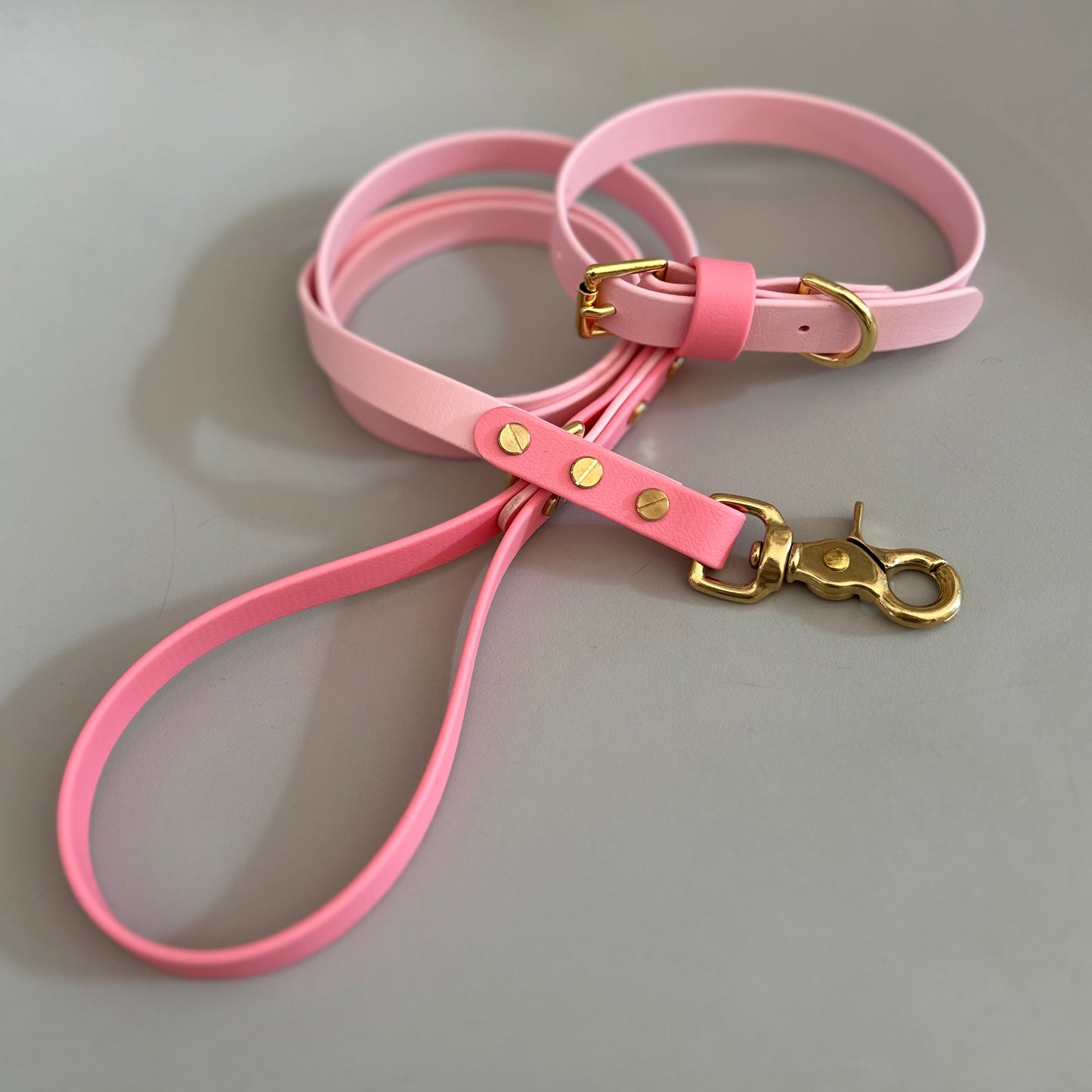 Moo's Colourblock BioThane® Lead