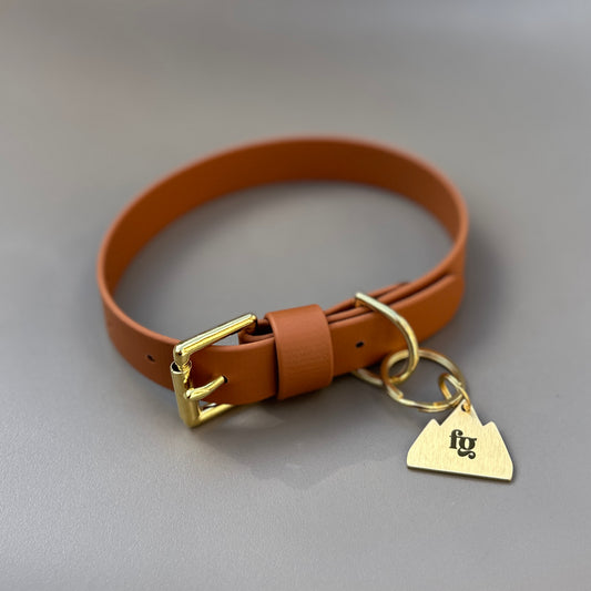 Tan BioThane® Collar