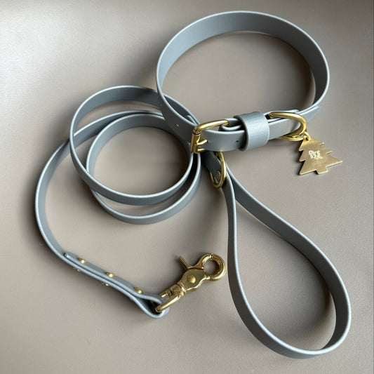 Silver BioThane® Collar