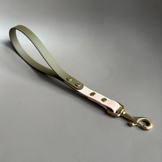 Olive BioThane® Grab Handle Lead