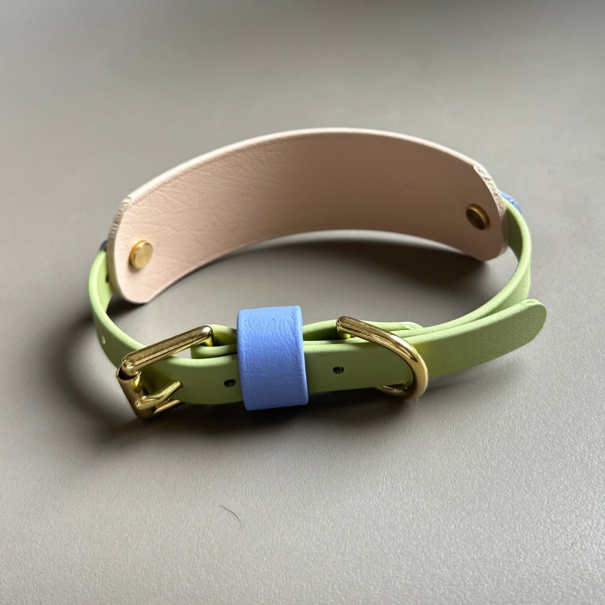 Blueberry Matcha BioThane® Hound Style Collar