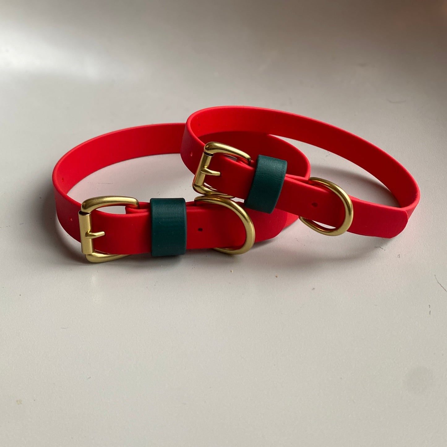 Christmas BioThane® Collar - Red