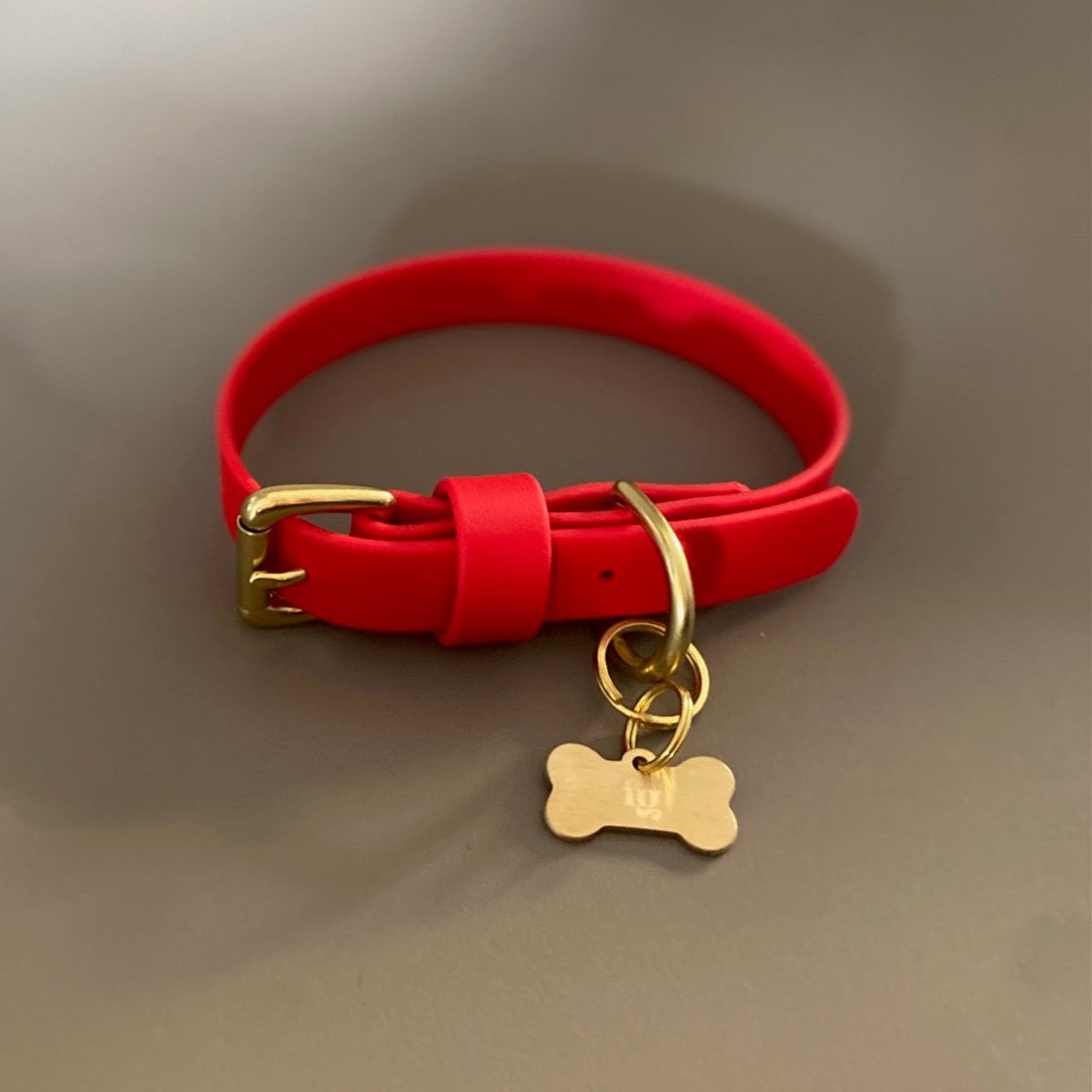 Red BioThane® Collar