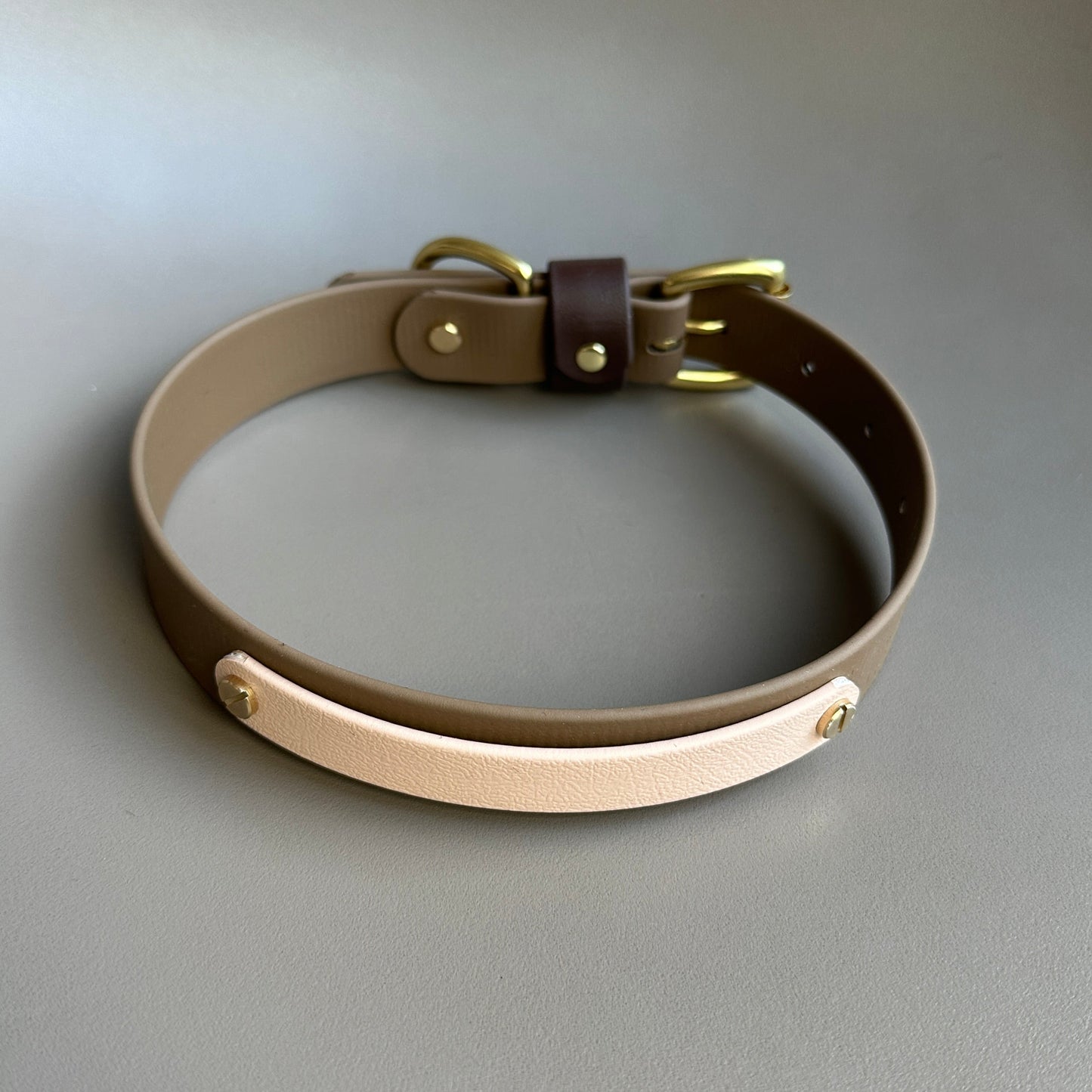 Coffee Colourband BioThane® Collar