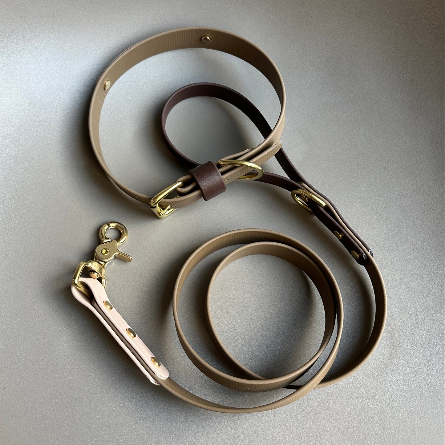 Coffee Colourband BioThane® Collar