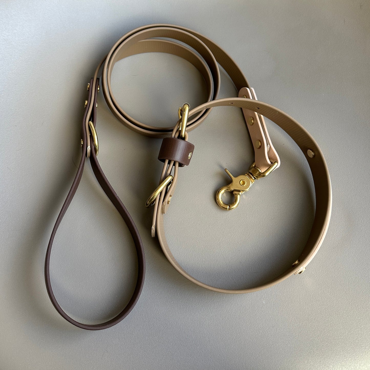 Coffee Colourband BioThane® Collar