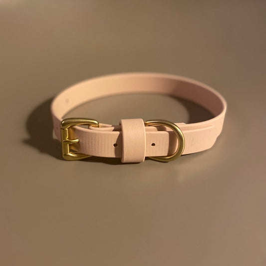 Latte BioThane® Collar