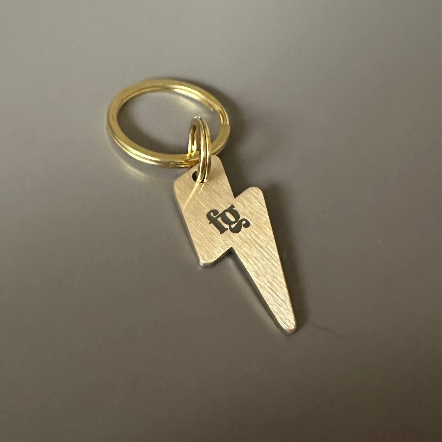 Solid Brass FG Engraved Dog Tag