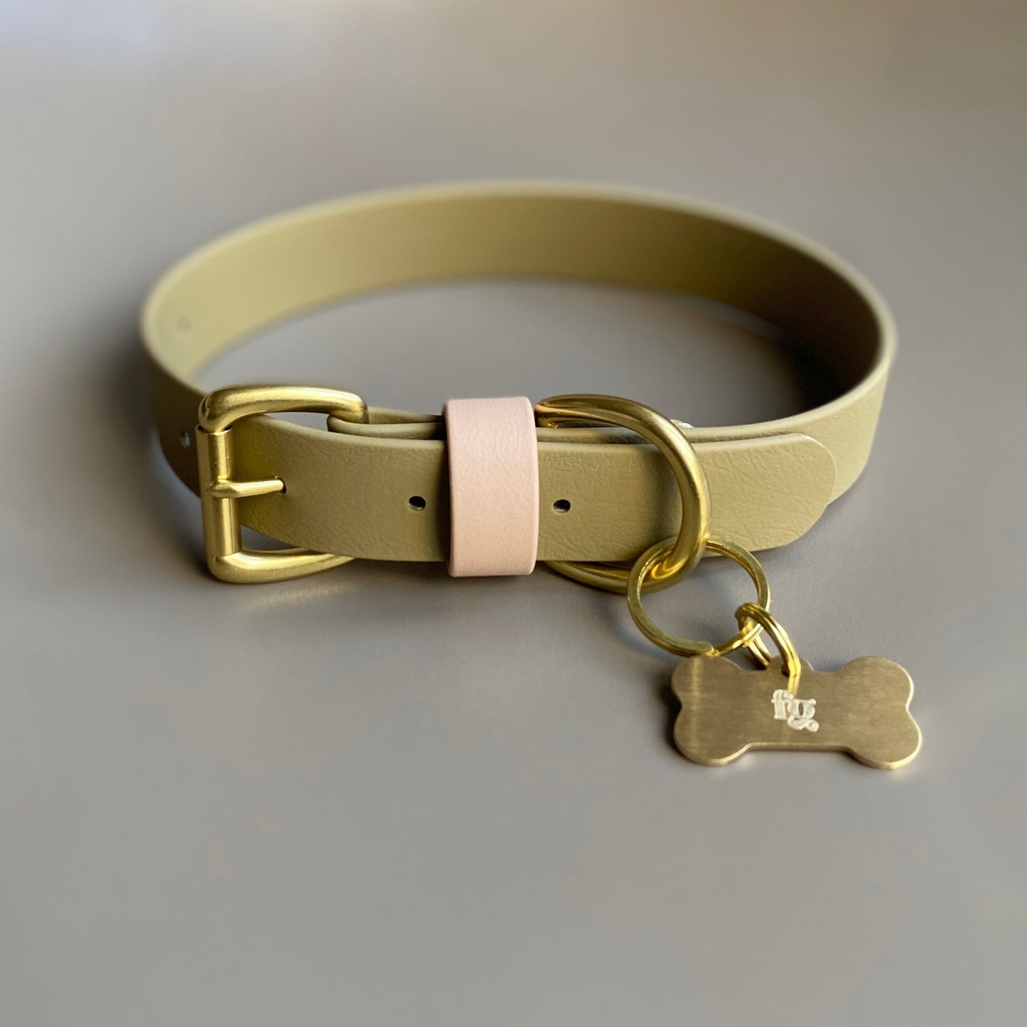 Marley Colourblock BioThane® Collar