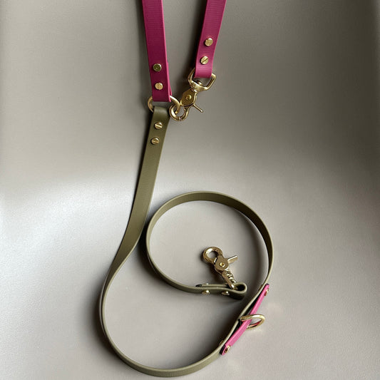 Dottie Crossbody Multiway BioThane® Lead