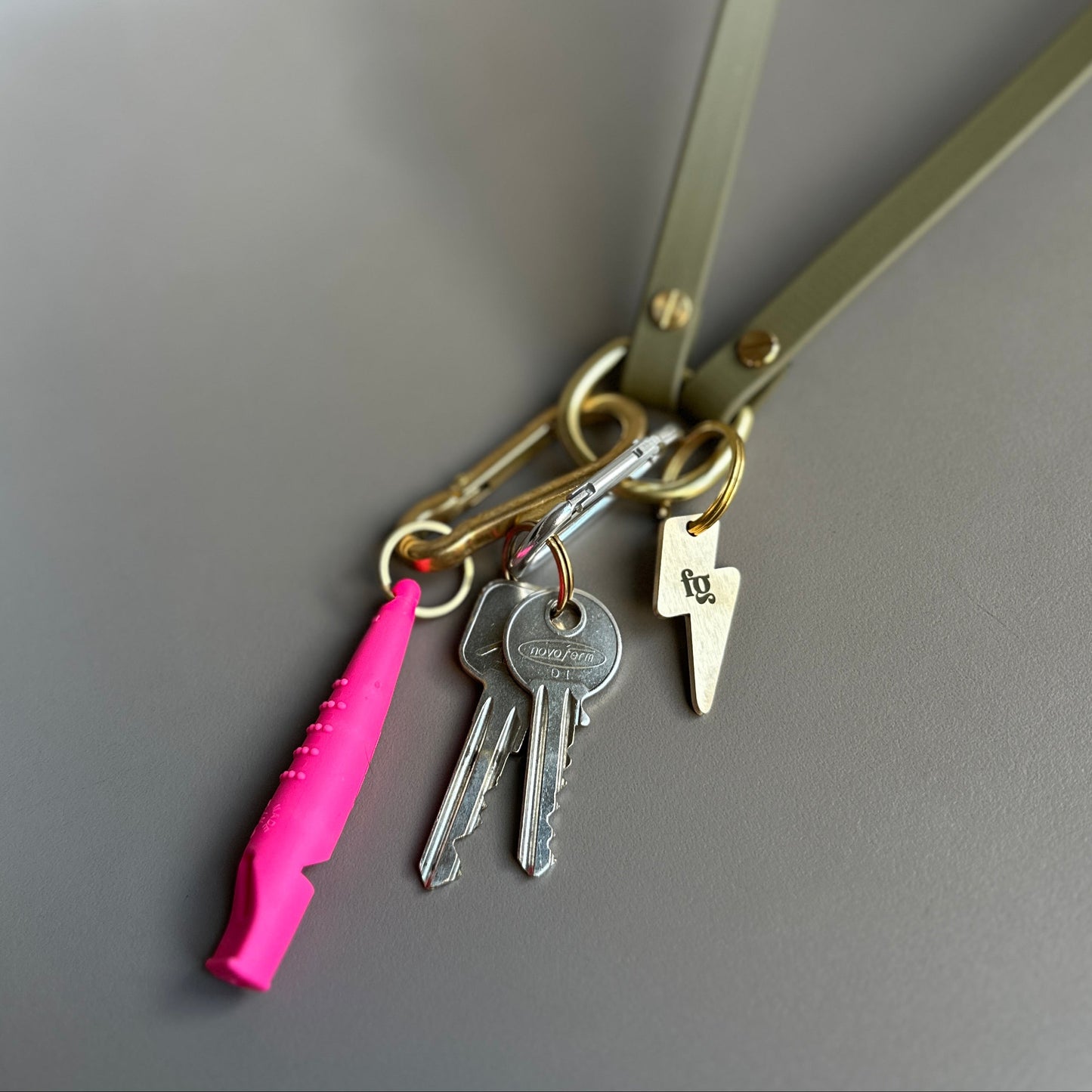 BioThane® Key / Whistle Lanyard