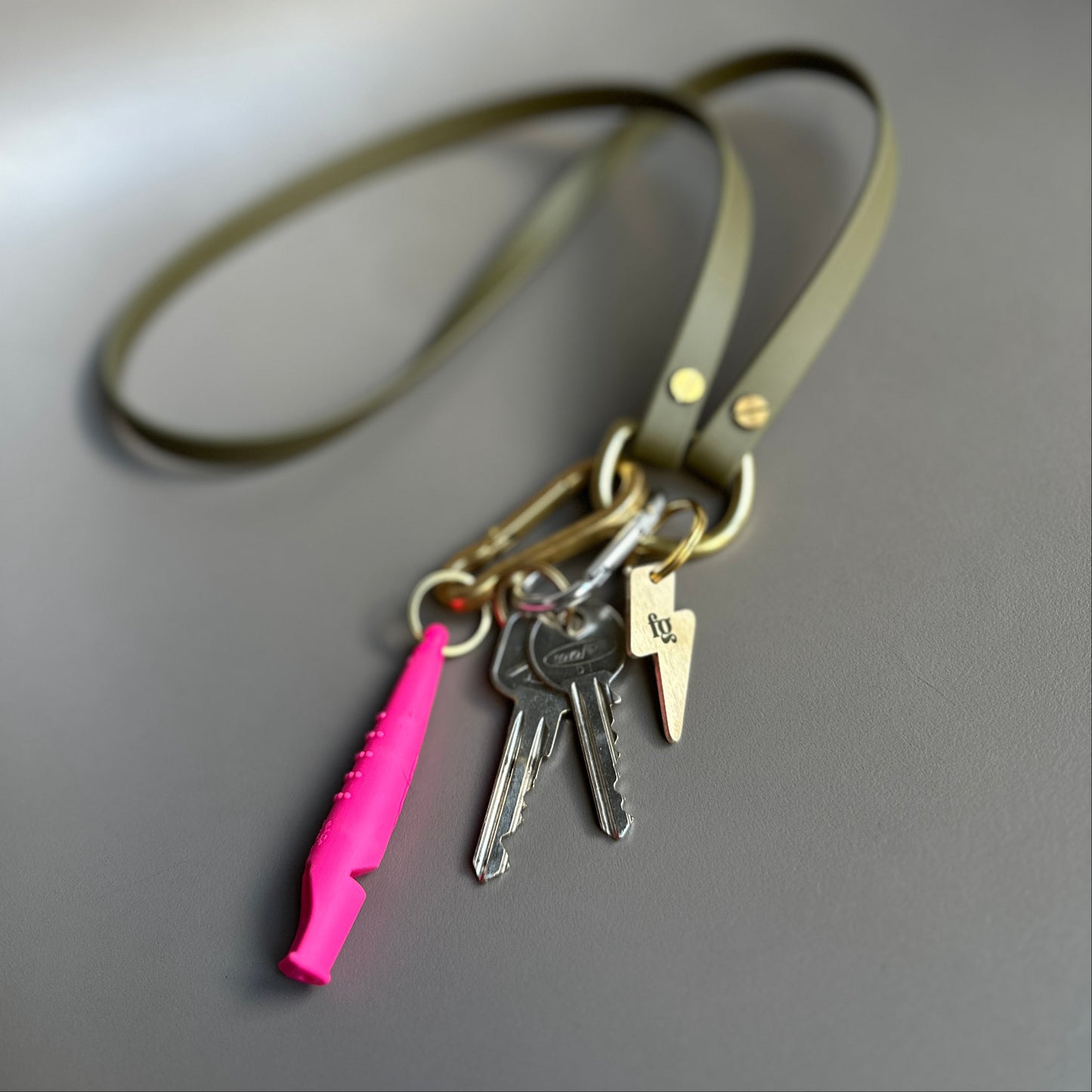 BioThane® Key / Whistle Lanyard
