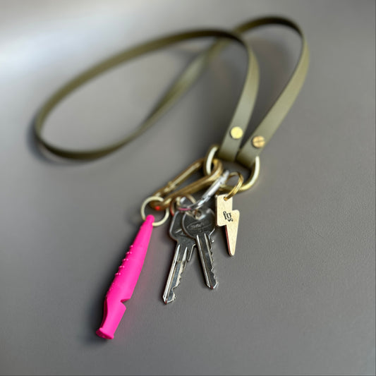 BioThane® Key / Whistle Lanyard