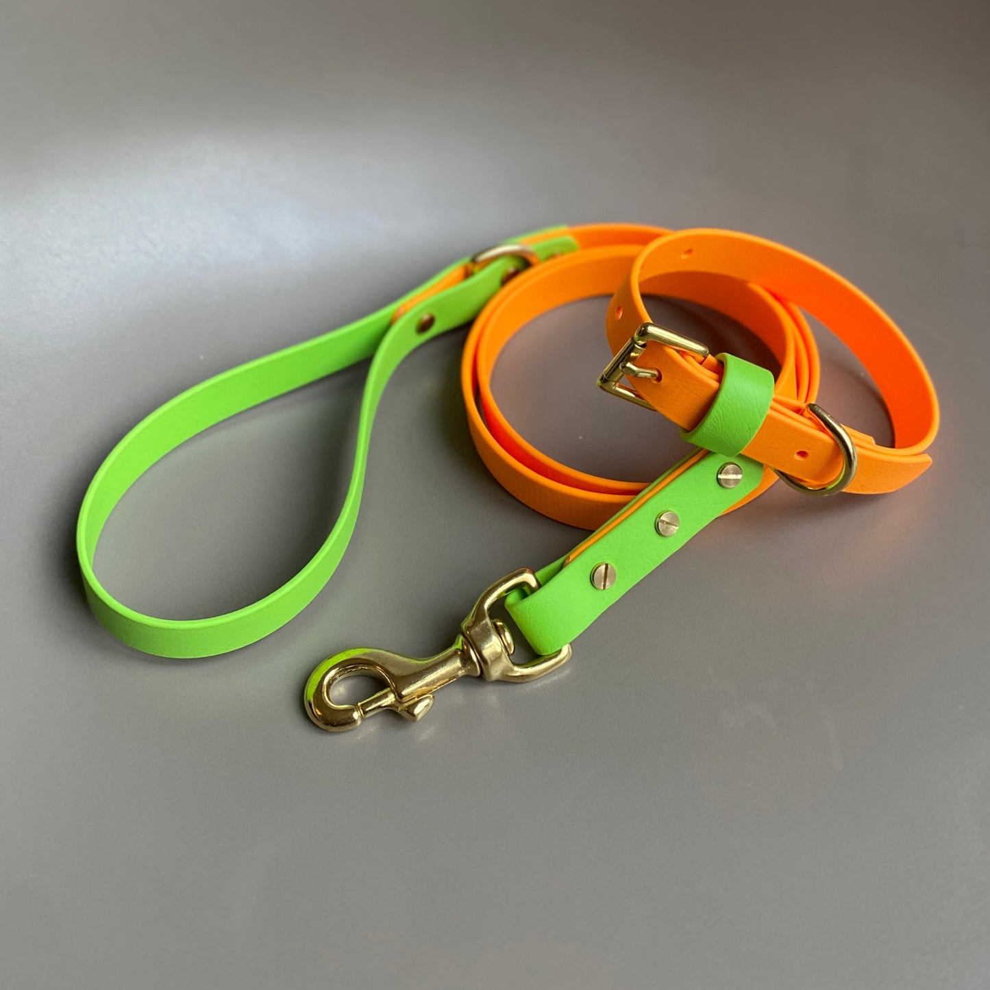 Bear Colourblock BioThane® Collar