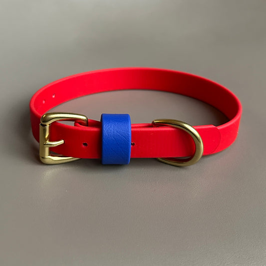 Frankie Colourblock BioThane® Collar