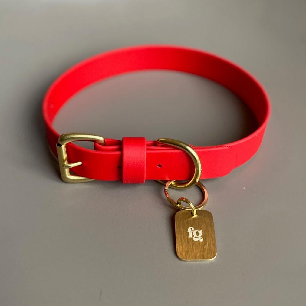 Red BioThane® Collar