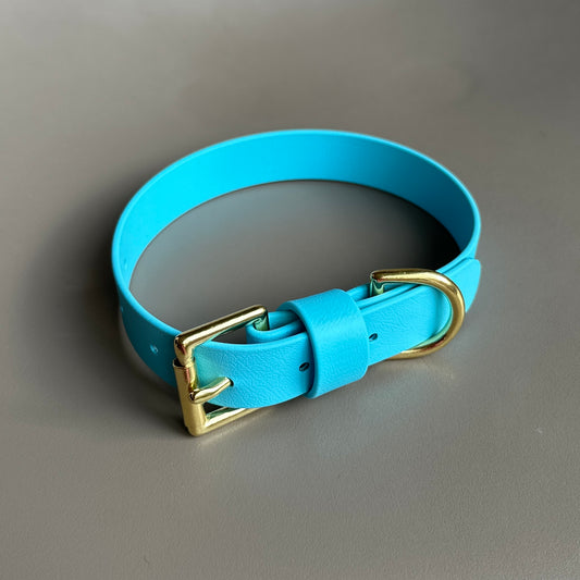 Sky Blue BioThane® Collar