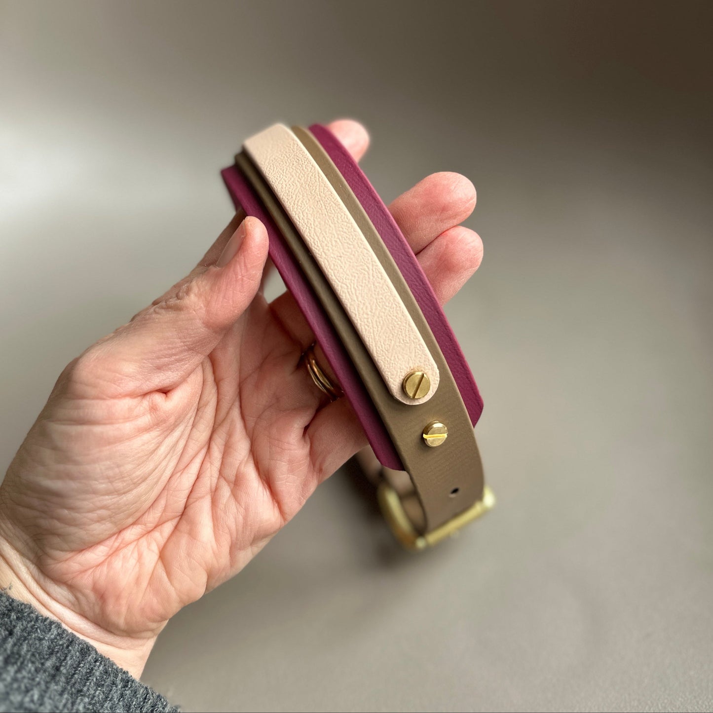 Merlot BioThane® Hound Style Collar