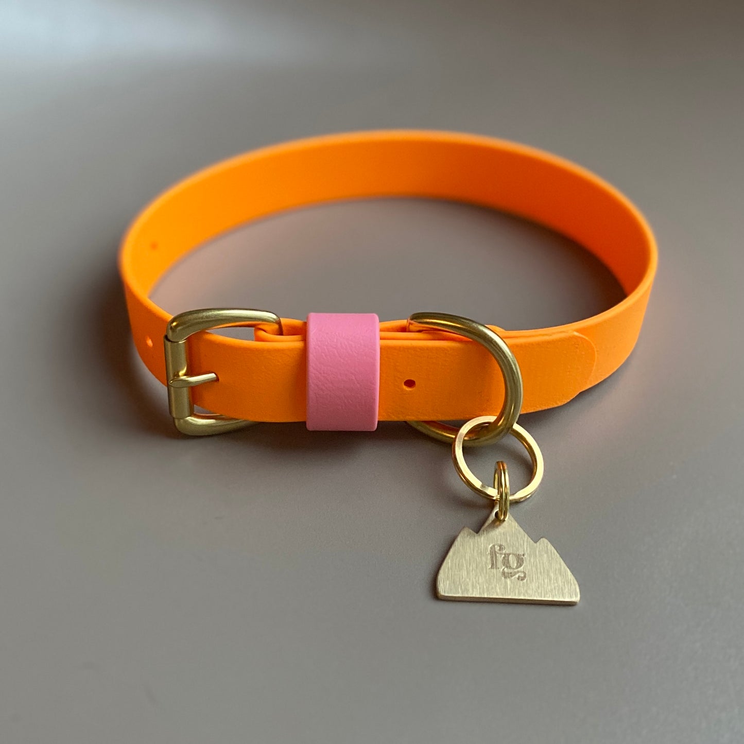 Wren Colourblock BioThane® Collar