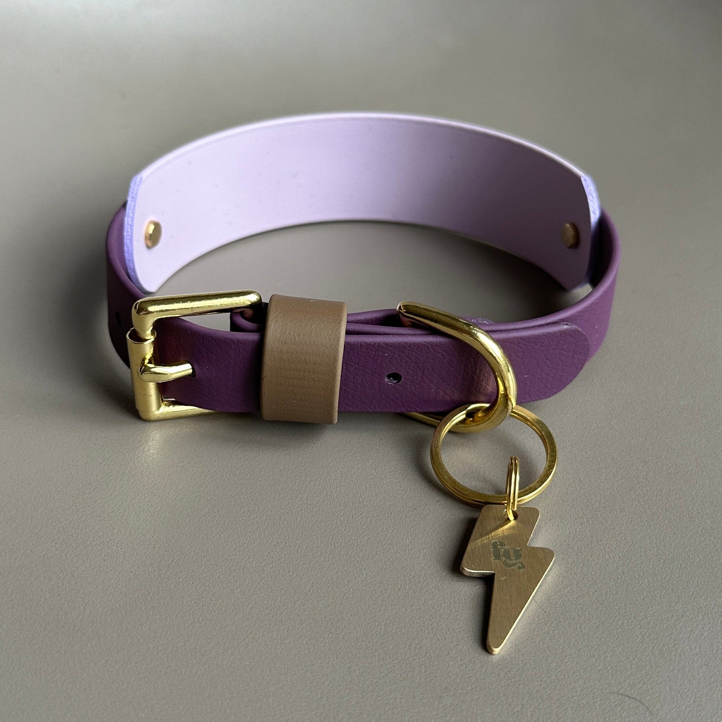 Amethyst BioThane® Hound Style Collar