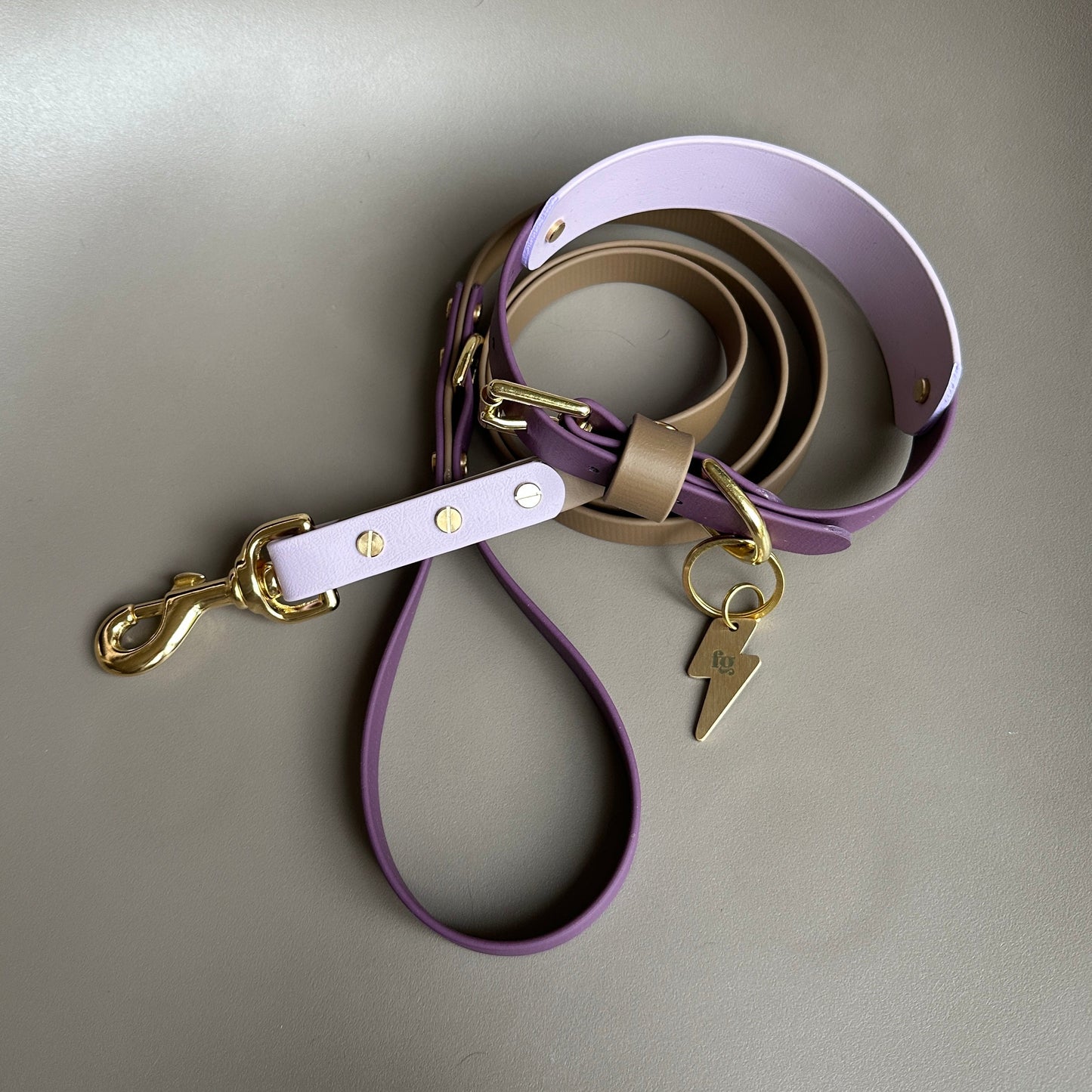 Amethyst BioThane® Hound Style Collar